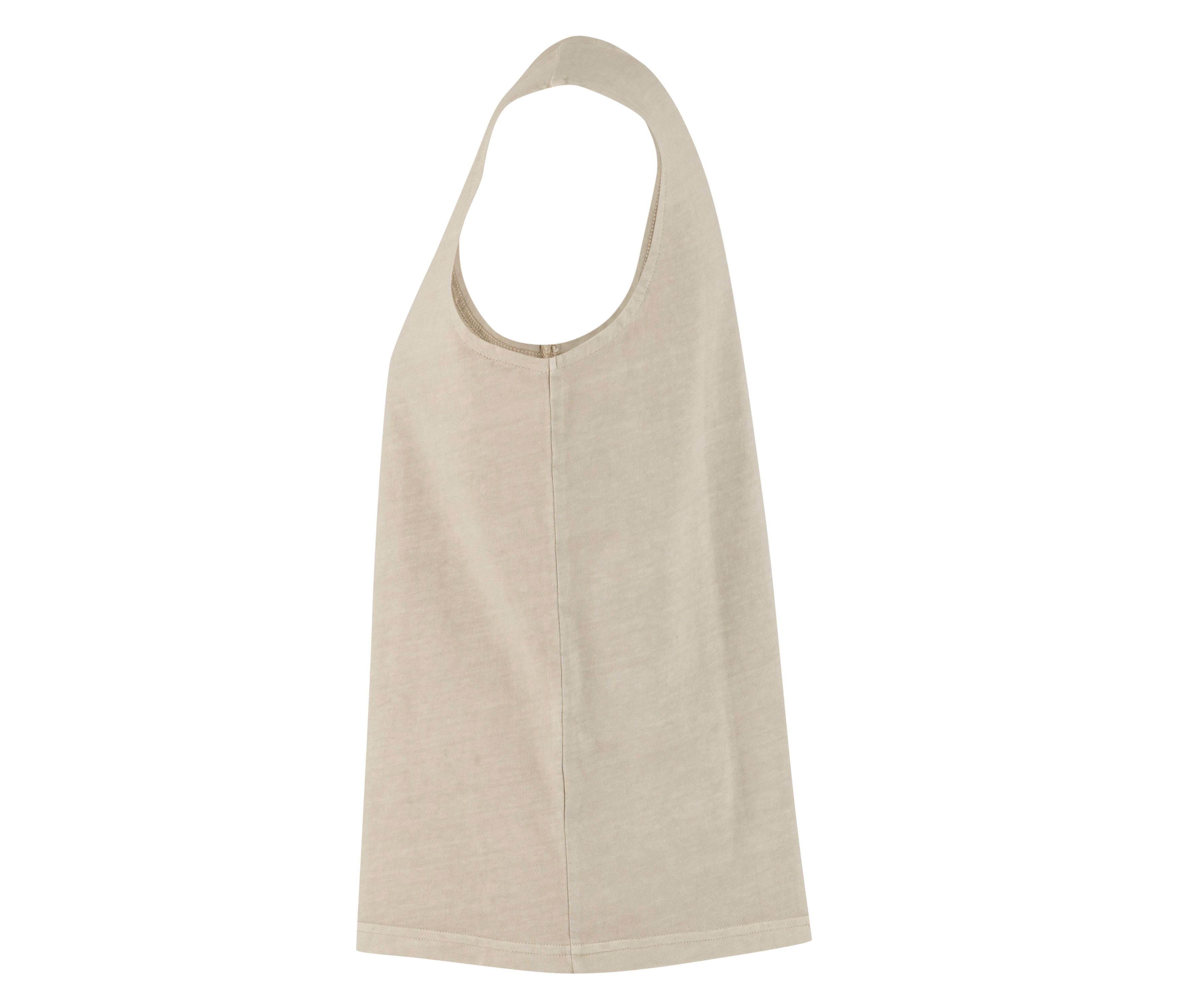 LADIES VINTAGE WASHED SLEEVELESS TEE